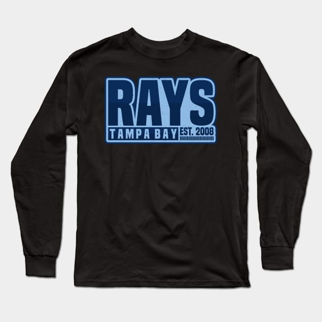 Tampa Bay Rays 01 Long Sleeve T-Shirt by yasminkul